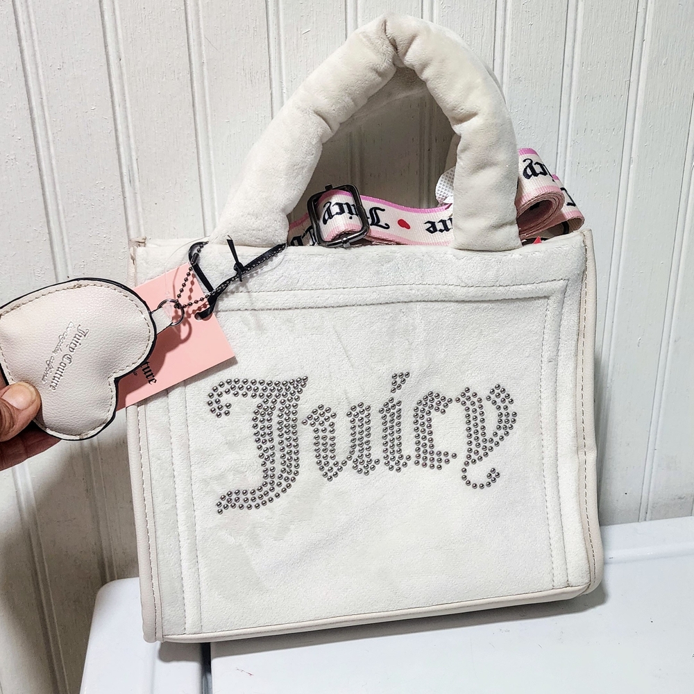 Juicy Couture White Tote Bag